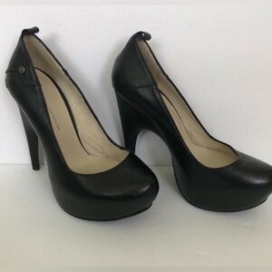 COSTUME NATIONAL Black Platform
Pumps 7 USA 37 EUR As NEW Condition